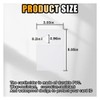 GLSOWEE Clear Parking Permit Holder, Car Rear View Mirror Document