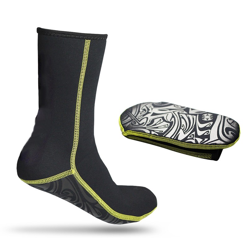 SLINX 3mm Neoprene Scuba Diving Socks Surfing Snorkeling Sock Water