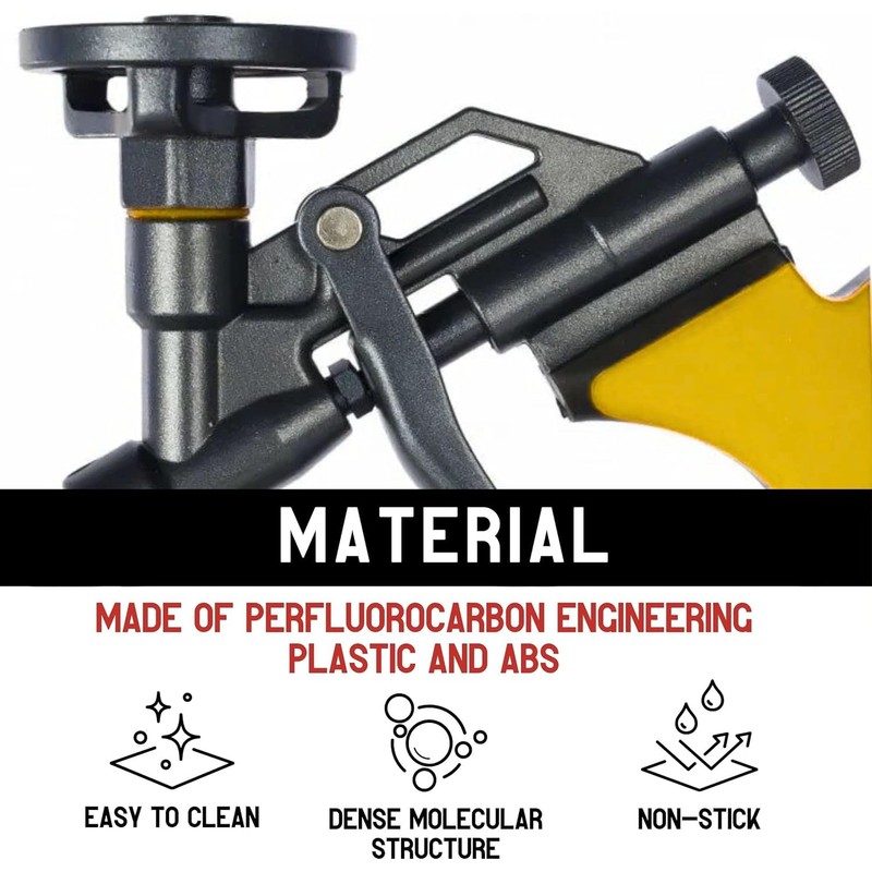 4 Pcs Foam Gun Yellow - Durable Spray Applicator for