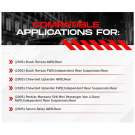 R1 Concepts Rear Brakes and Rotors Kit |Rear Brake Pads| Brake Rotors and Pads| Ceramic Brake Pads and Rotors |Hardware Kit WGWH1-52017