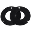 Funmit 2 Pcs 385311462 & 385316140 RV Toilet Seal Kit