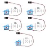 CENPEK 5PCS Micro 3.7g Digital Servo GH-S37D for Controlling Airplane