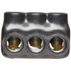 Morris Products 97653 Black Insulated Multi-Cable Connector - Dual Entry