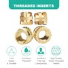 Kit de 500 piezas de insertos roscados para ajuste térmico
