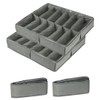 GJIE Under Bed Shoe Storage Organiser, Folding Under Bed Shoe