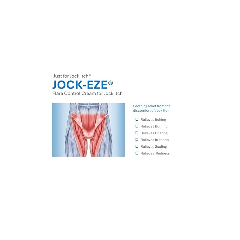 Crema para el control de la tiña inguinal JOCKEZE (0.5
