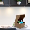 6x5x4 inch Shipping Boxes Pack of 25, Brown Corrugated Cardboard