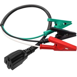 Taiss HVAC Adaptor Cord Power Extension,Heavy HVAC Adapter Cord,hvac tools and equipment,suitable for Breaker Finder F-060