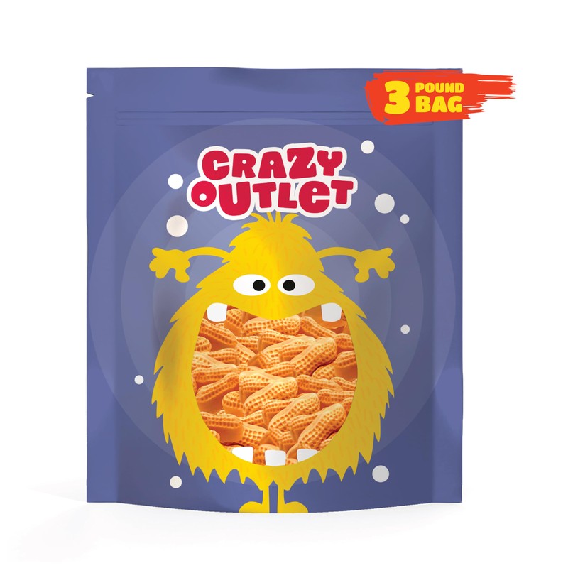 Circus Peanuts Candy - 3 Pound Bulk Pack - Classic