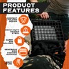 Adv Seeka 24" Heavy Duty Folding Campfire Grill, Compact Folding