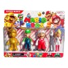KH Set Muñecos Mario Peach Toad Bowser Yoshi 4pz Juguetes