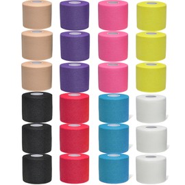 ZiATEC Power Underwrap - Foam Base Bandage - Elastic Bandage in Many Colours, Colour: 24 x Mix (24 Rolls)