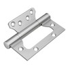 VOLUKA 6 Pack Non-Mortise Door Hinges - Easy to Install,