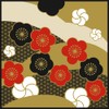 Hamamonyo Kofu (Furoshiki, 19.7 inches (50 cm), Plum Nishiki