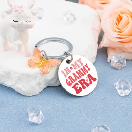 Yoxiumi Grammy Mothers Day Gifts Grammy Gifts Ideas Mothers Day Grammie Gift Ideas Birthday Gift from Grandchildren Grandkids Grandma Keychain Grandmother Christmas Stocking Stuffers