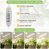 FOXGARDEN Grow Light for Indoor Plants Growing, Full Spectrum Gooseneck