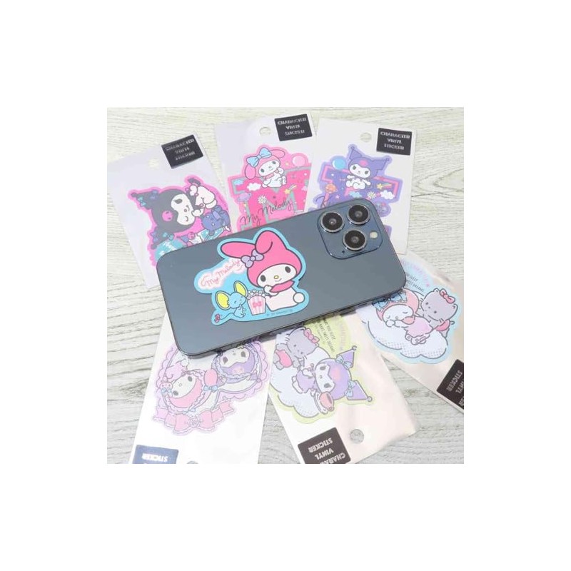 Kromi [Die Cut Sticker] Character Sticker/Nyani Nyenyonyon Relax Sanrio