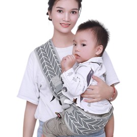 ENZUO Hugging Support, Baby Hip Seat Support, Baby Sling, Kids Sling, One-Handed Hugging, Belt, For Kids, Boys, Girls, Gift, Lightweight, Breathable, Compact, Easy, For Moms and Dads, Unisex, Going