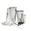 BarCraft 8-Piece Silver Cocktail Set in Gift Box, Includes Cocktail
