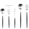 Kuchipole Single Item Table Fork GO.04 Silver x Black