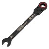 Draper Expert HI-TORQ® Metric Flexible Head Ratchet Combination Spanner Black