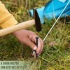 Landscape Spikes, Plastic Landscape Edging Spikes 8 Inch (100 Pack)