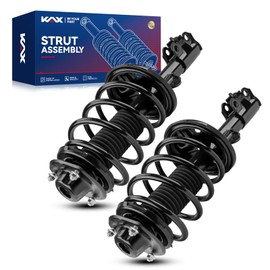 KAX Front Struts for 1998 1999 2000 2001 2002 2003 Sienna Front Shocks Quick Struts Complete Assembly with Coil Spring Set of 2, Replace 171437 171438