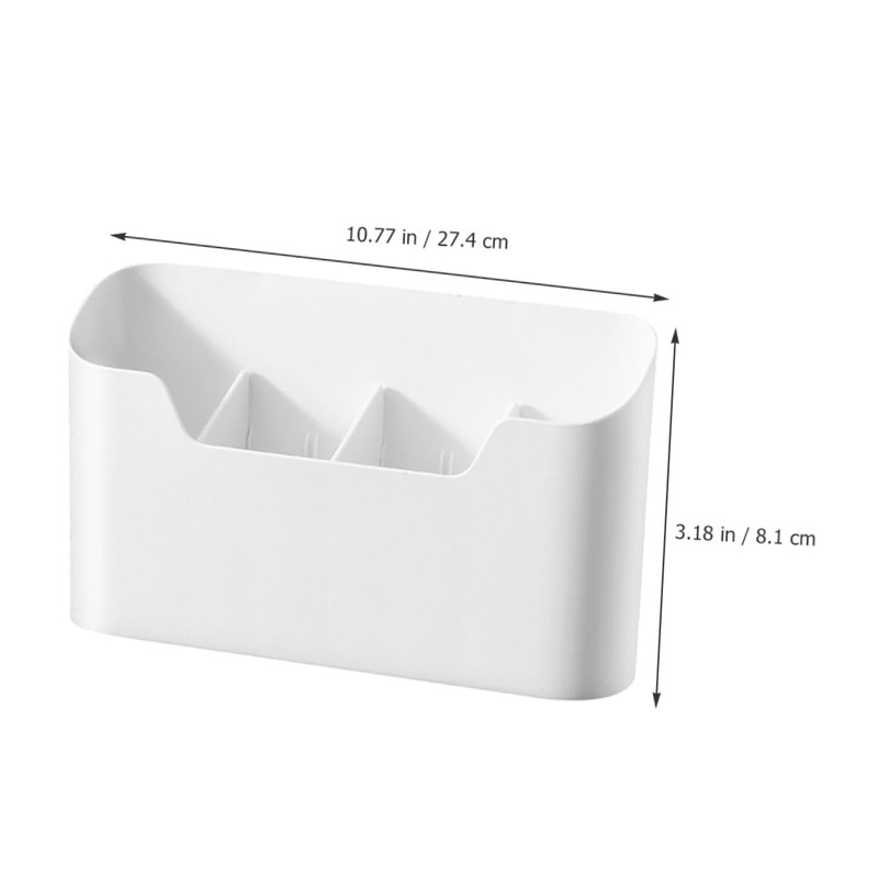 Gatuida 1Set Hanging Storage Basket Wall Mounted Compartment Organizer Box