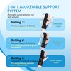 joingood Pinky Finger Support Brace, Adjustable with Removable Supports, for