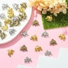 Ipotkitt 30Pcs/box Elephant Shape Alloy Charms Pendants Animal Charm Pendants