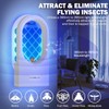 Fly Trap Indoor, 2 Pack Flying Insect Trap, Plug-in Fruit