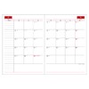 Daigo E8463 2026 Planner, Apoint, Monthly Block, A5, Black, Starts