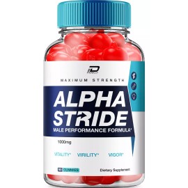 Alpha Stride (1 Pack) Alpha Stride Gummies for Men – AlphaStride Male Gummy All-Natural