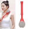 Massage Hammer 2 Soft Heads Retractable Flexible Handle Large Area