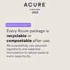 Acure Brightening Facial Scrub - Exfoliating Face Wash, Gentle Daily