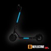 B REFLECTIVE - Kit 8 Stickers Retro Reflective Tape Scooter,