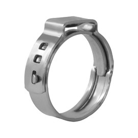 Murtenze 50 Pack Stainless Steel Clamps, 5/8 Inch Cinch Clamps Crimp Rings, Pinch Clamp Rings for PEX Tubing Pipe Fitting Connections