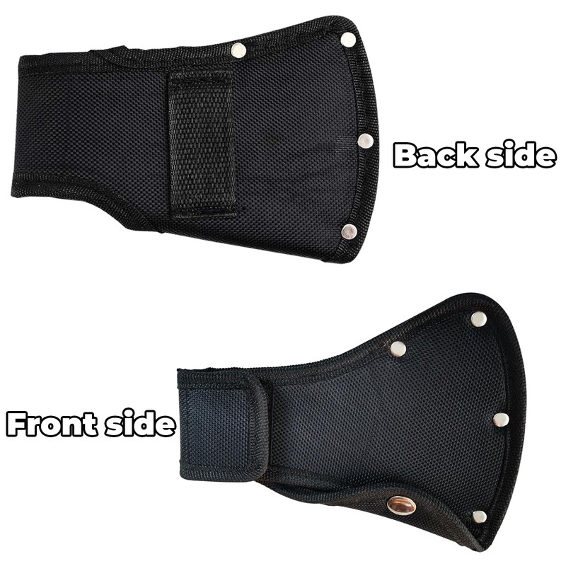 2Pcs Double Snap Axe Head Cover Wear Resistant Hatchet Sheath