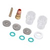 11Pcs Welding Gun Accessories Tig Welding Torch Glass Cup Collet