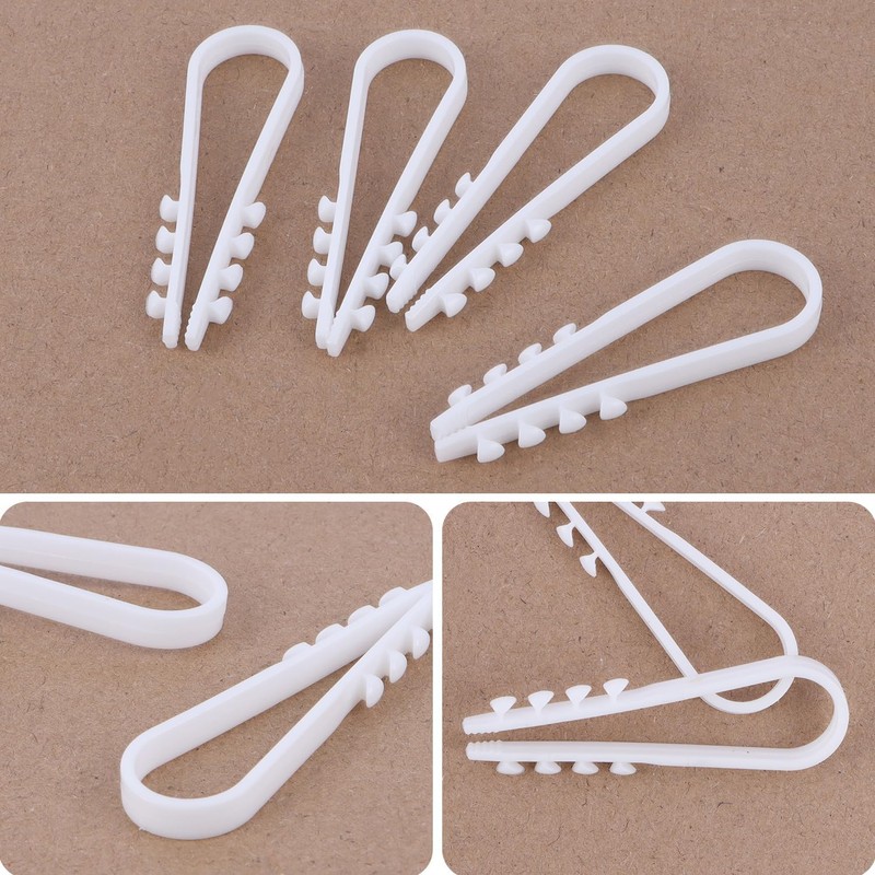 Plug-In Loop Anchors Pack of 100 Cable Clamp Clamping Range