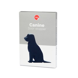 Balvi Door stopper Canine Black colour The little canine that does its function Plastic 10,5x12x2,5 c