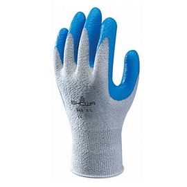 Showa Gloves SHO545-L No.545 Dyneema Grip Glove, Size: L, Grey/Blue