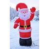 Father Christmas 180 cm Self-Inflating Illuminated with 3 LEDs 54110