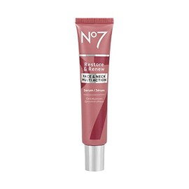 No7 Restore & Renew Face & Neck Multi Action Serum - 1oz