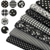 SaveSooo Fabric Cloth Patchwork Fabric Floral Pattern Patchwork Cloth Cut