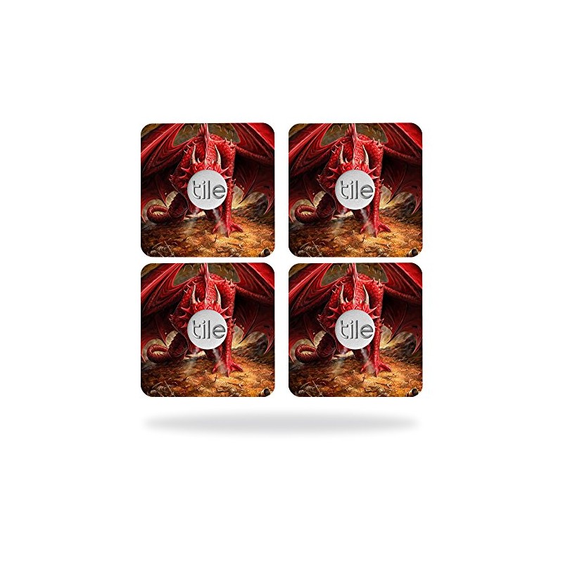 MightySkins Skin Compatible with Tile Slim Key Finder (4 Pack)