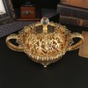 European Style Metal Fruit Plate Set Decorative Multifunctional Fruit Platter