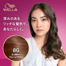 Wella Tone 2+1 Milky EX 8G Brighter Warm Brown [Quasi Drug] (Fashionable Gray Hair Dye)