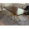Modern Table Base Gold 29" Metal Dining Table Legs with