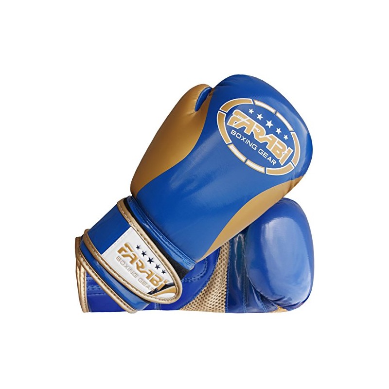 Farabi Kids Boxing Gloves Shiny Champ Training Gloves 2oz 4oz